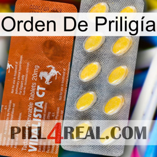 Orden De Priligía 42